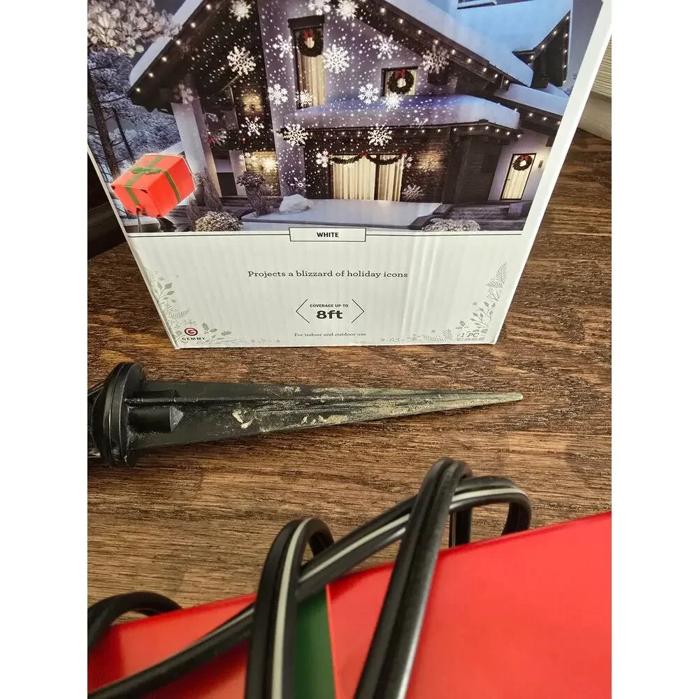 LED Lightshow Snowstorm Christmas Light Projector
